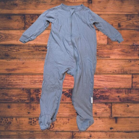 5 for $25🔥Gerber Zip Front Bly Footie Pajama Baby Boy Size 6-9 Months - Picture 1 of 5